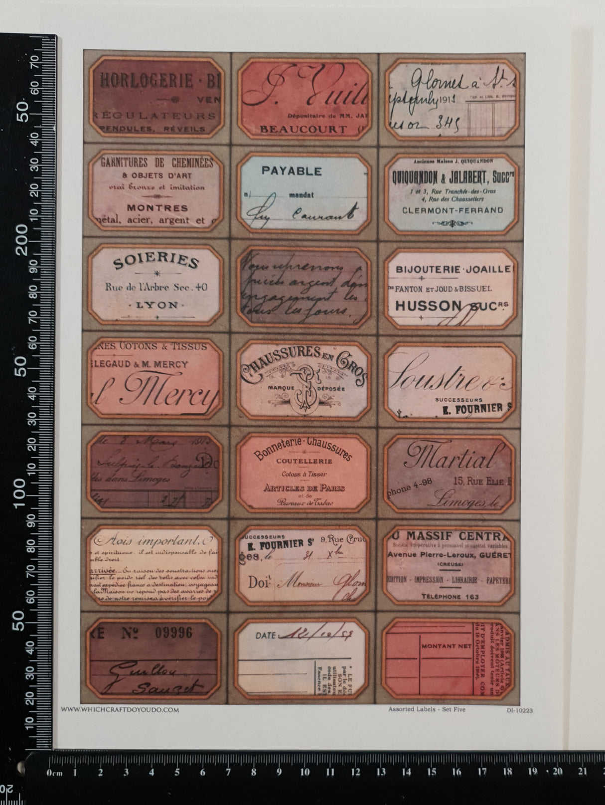 Cut Apart Stickers Sheet - (STK24)