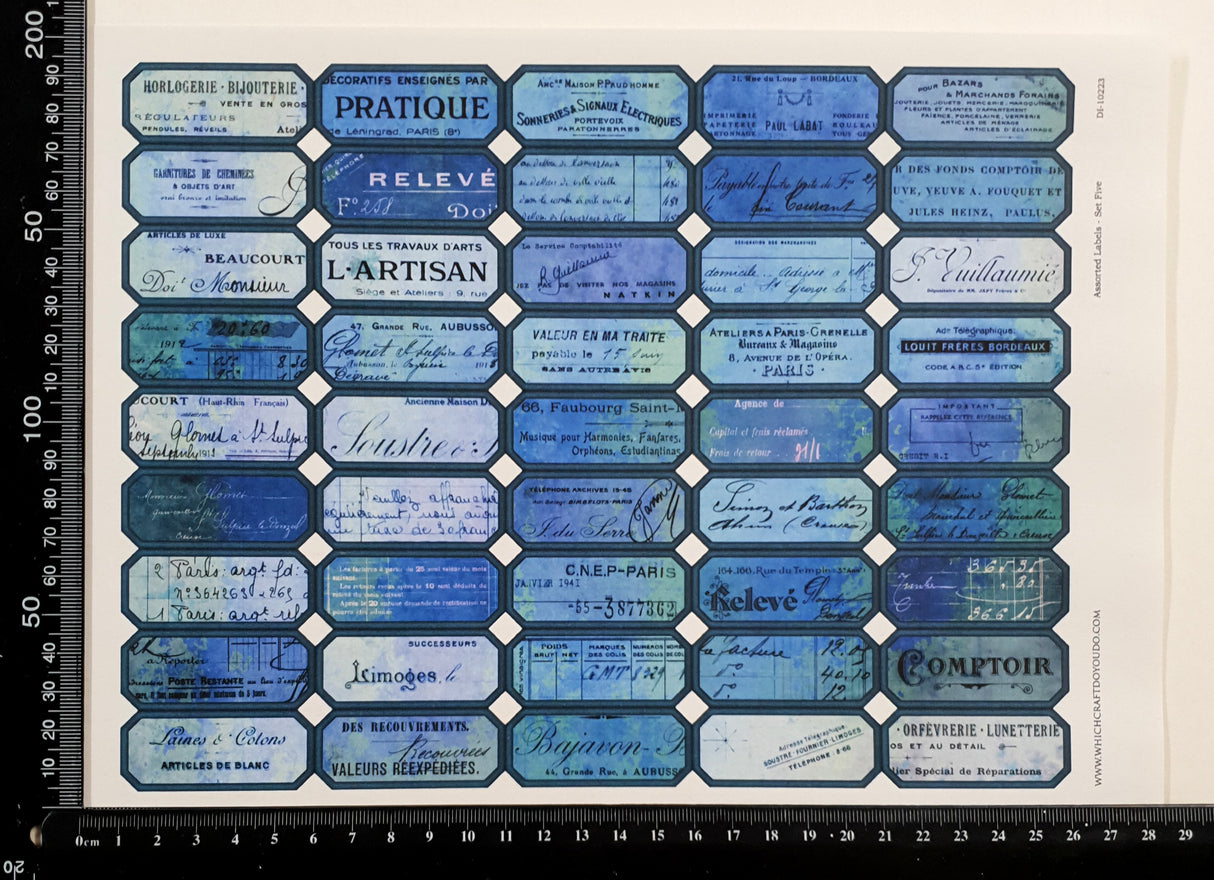 Cut Apart Stickers Sheet - (STK2)