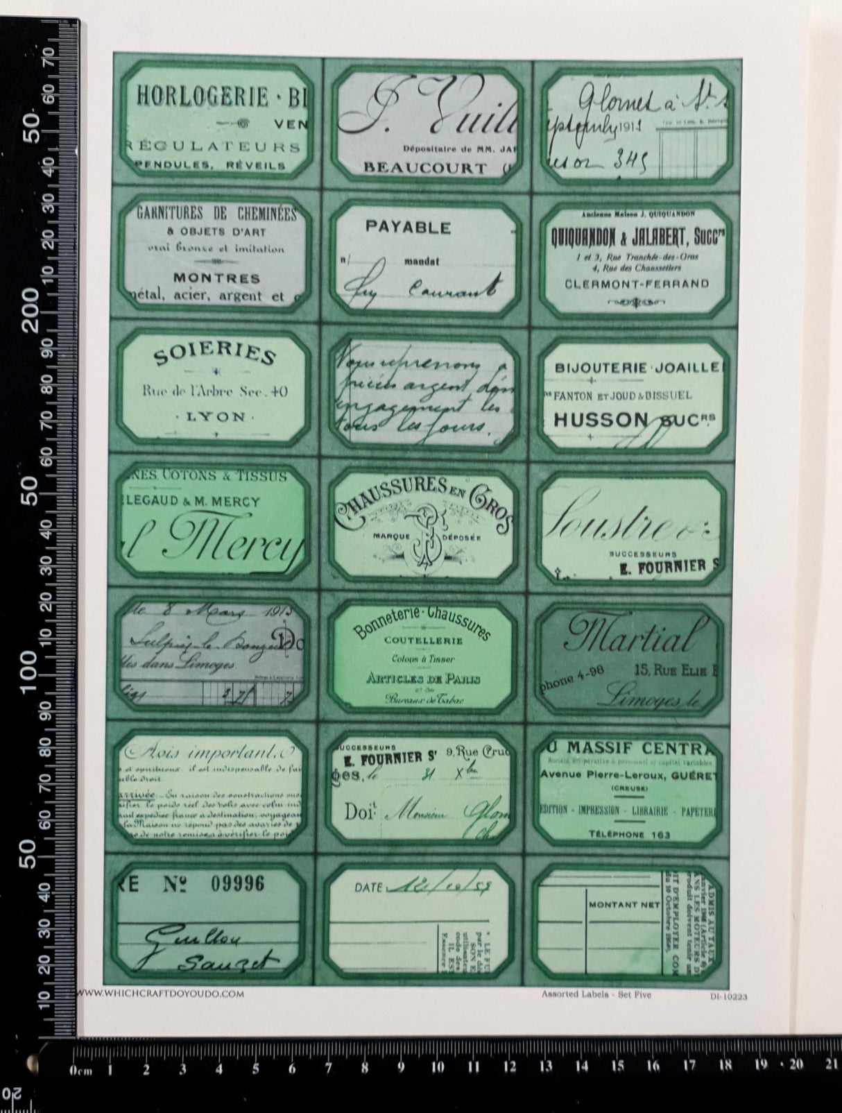 Cut Apart Stickers Sheet - (STK-31)