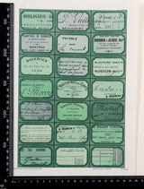 Cut Apart Stickers Sheet - (STK-31)
