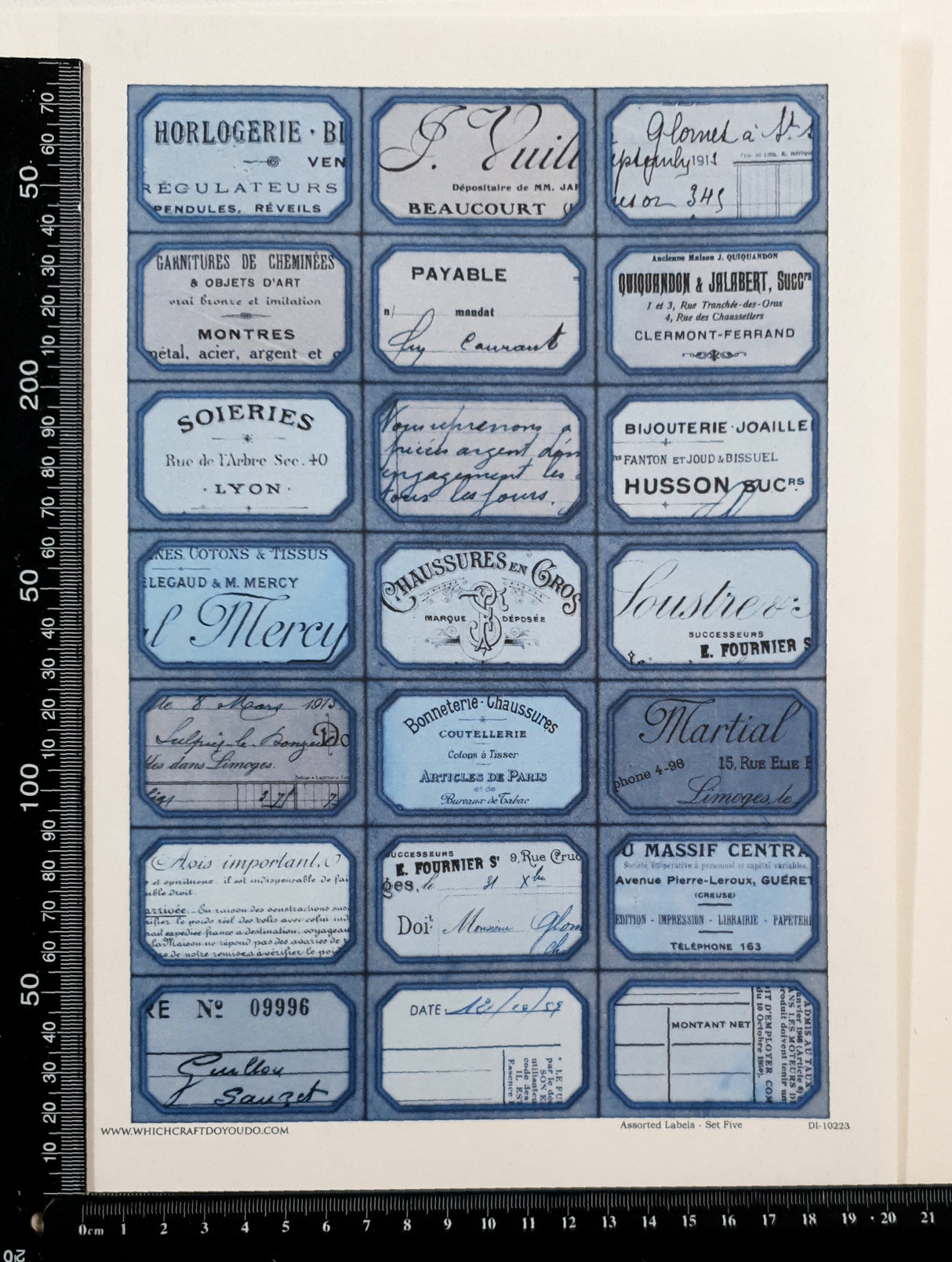 Cut Apart Stickers Sheet - (STK-32)