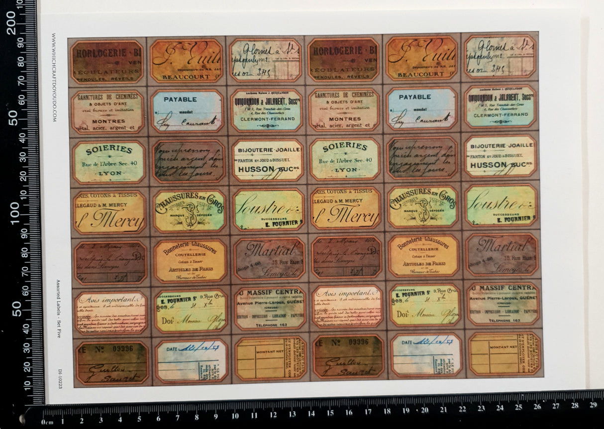 Cut Apart Stickers Sheet - (STK40)