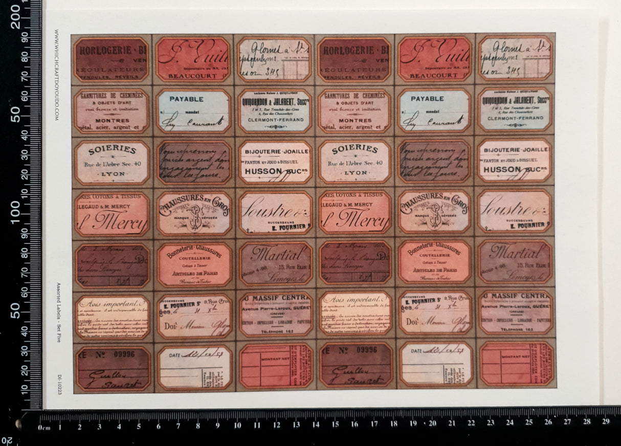 Cut Apart Stickers Sheet - (STK41)