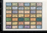 Cut Apart Stickers Sheet - (SKL-44)