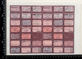 Cut Apart Stickers Sheet - (STL-45)