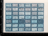 Cut Apart Stickers Sheet - (STK-46)