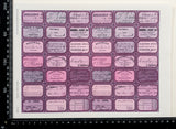 Cut Apart Stickers Sheet - (STK-50)
