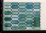 Cut Apart Stickers Sheet - (SKL-8)