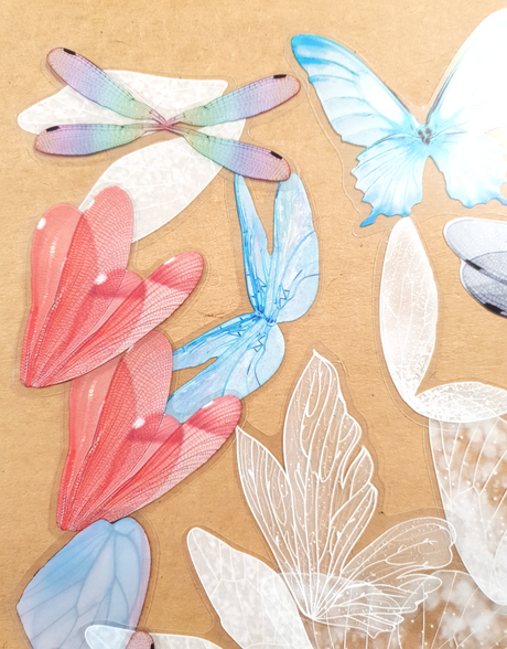 Destash – Butterfly & Decorative Wing Stickers – MN