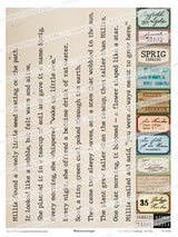FREEBIE - Story Scraps Challenge - Set One - DI-10296 - Digital Download
