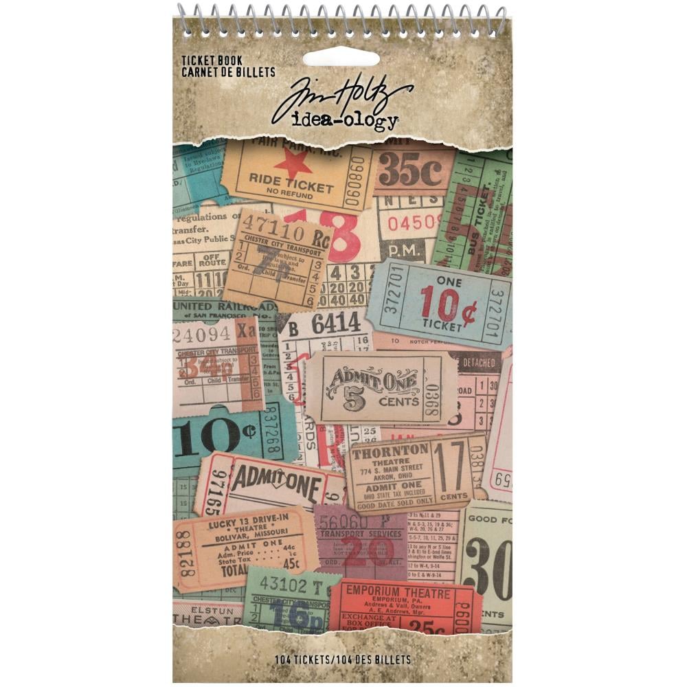 Tim Holtz - idea-ology - Ticket Book