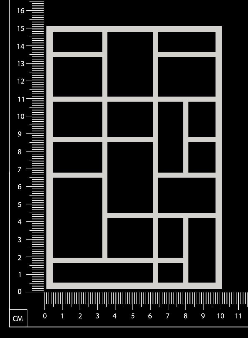 Tessellation Mesh - AE-D - White Chipboard