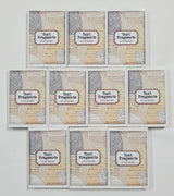 Tin of Assorted Stickers - Text Fragments - Selected at Random
