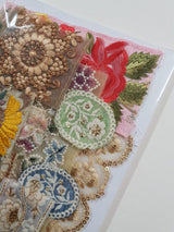 Embroidered Trim Snippets Pack - LA