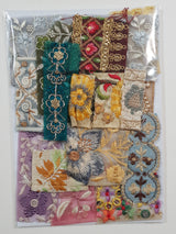 Embroidered Trim Snippets Pack - LC