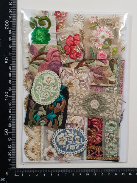 Embroidered Trim Snippets Pack - LG