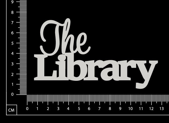 The Library - White Chipboard
