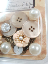 Tiny Treasures Pack - Cream Petals & Pearls - Picked at Random