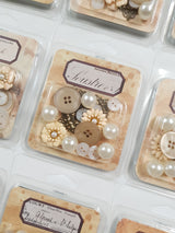 Tiny Treasures Pack - Cream Petals & Pearls - Picked at Random