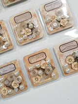 Tiny Treasures Pack - Cream Petals & Pearls - Picked at Random