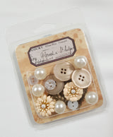 Tiny Treasures Pack - Cream Petals & Pearls - Picked at Random