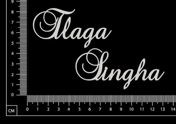 Tlaga Singha - A - White Chipboard