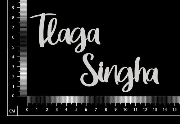 Tlaga Singha - B - White Chipboard