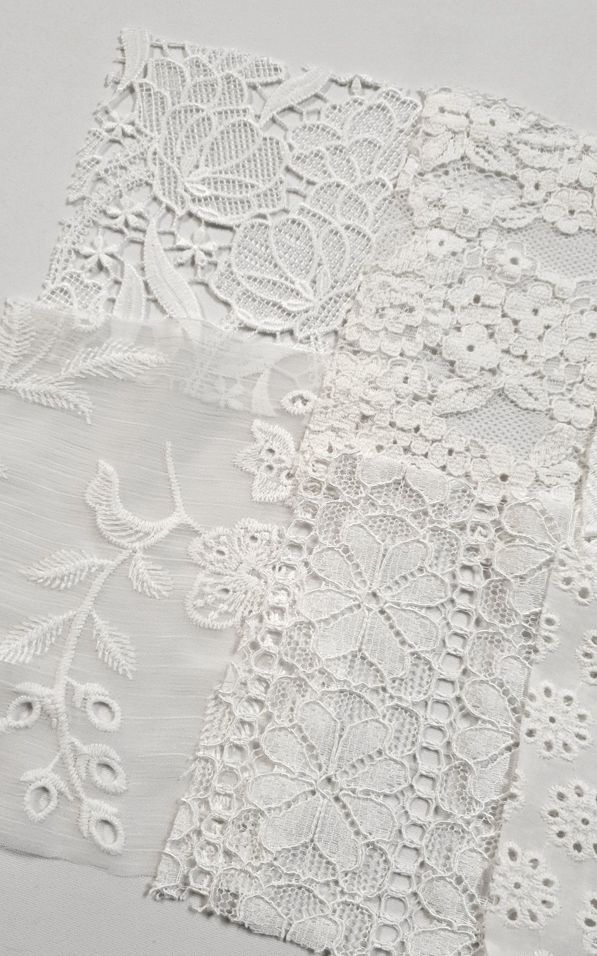 Lace & Trim Snippets Pack - Blues