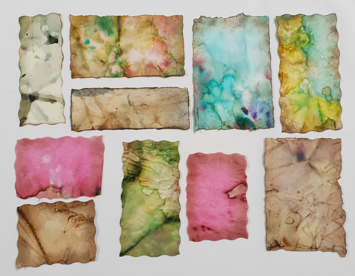Motherloads Hand Dyed Papers Sampler - UB - Selected at Random