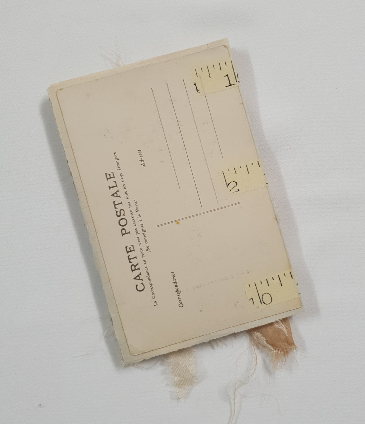 Handmade Mini Vintage Postcard Journal - UC