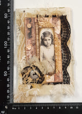 Handmade Mini Vintage Postcard Journal - UC