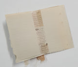 Handmade Mini Vintage Postcard Journal - UC
