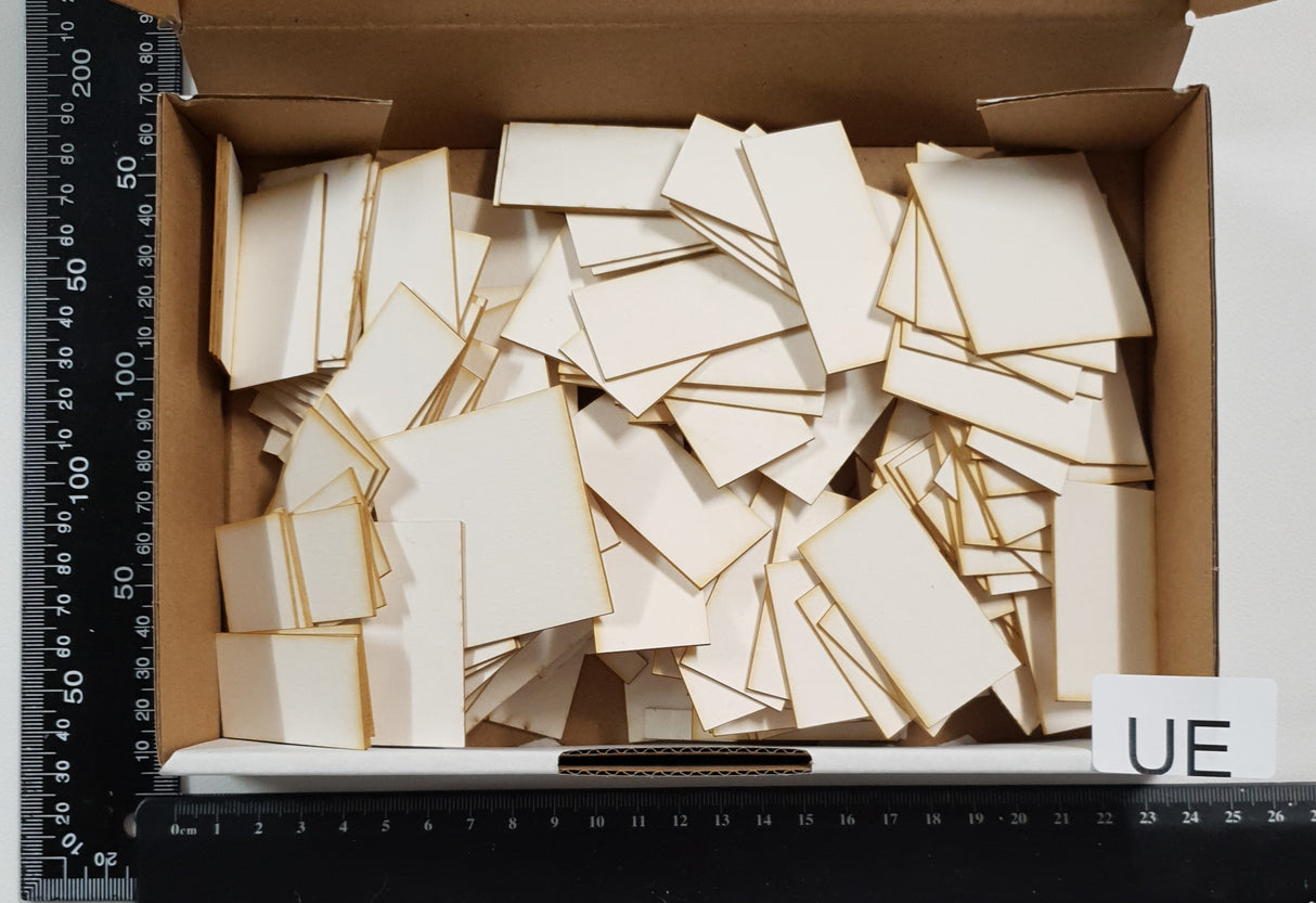 Box of Chipboard Bits & Pieces - UE