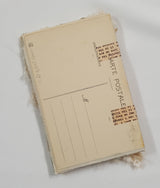 Handmade Mini Vintage Postcard Journal - UH