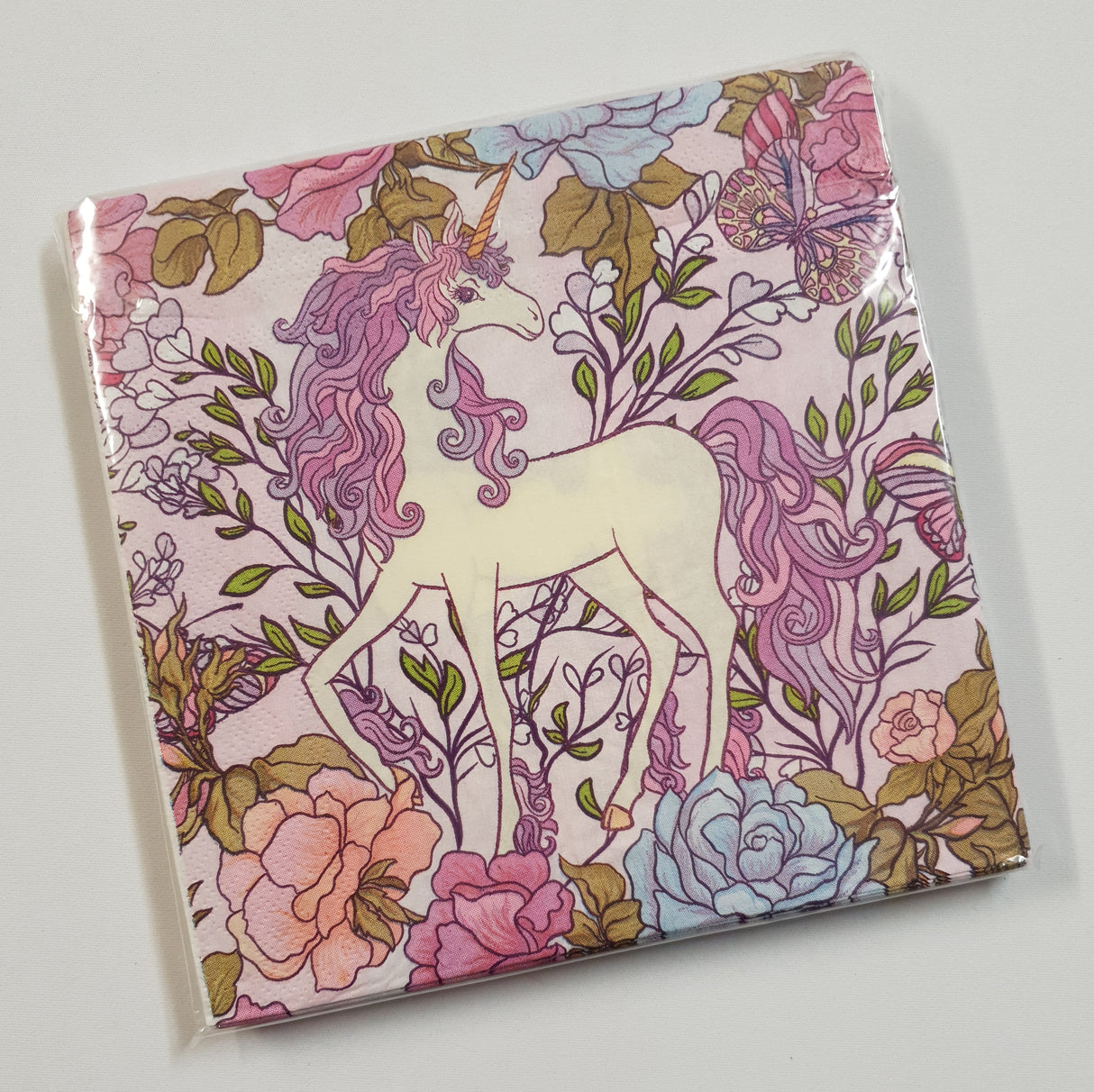 Decoupage Napkins - Unicorn - Pack of 20