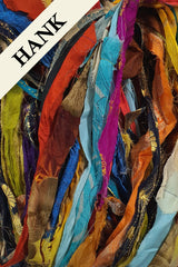 Reclaimed Sari Ribbon Hank - Unique - CQ