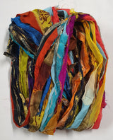 Reclaimed Sari Ribbon Hank - Unique - CQ