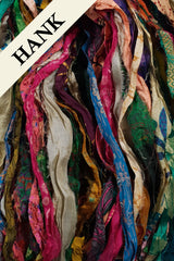 Reclaimed Sari Ribbon Hank - Unique - CW