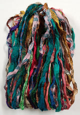 Reclaimed Sari Ribbon Hank - Unique - CX