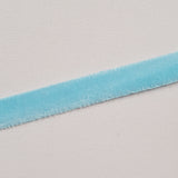 Baby Blue Velvet Ribbon - 8030