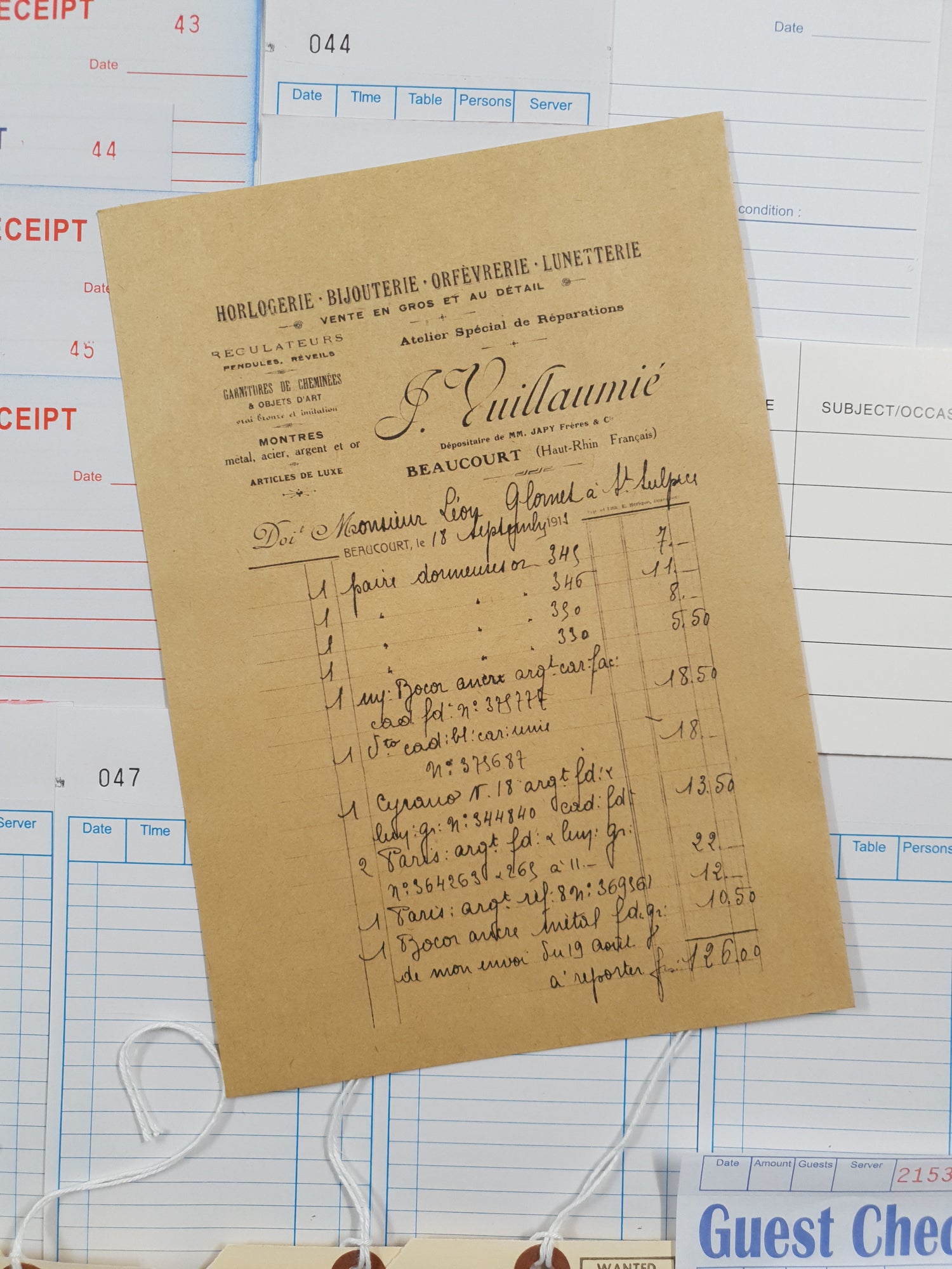 Assorted Documents Pack - LX