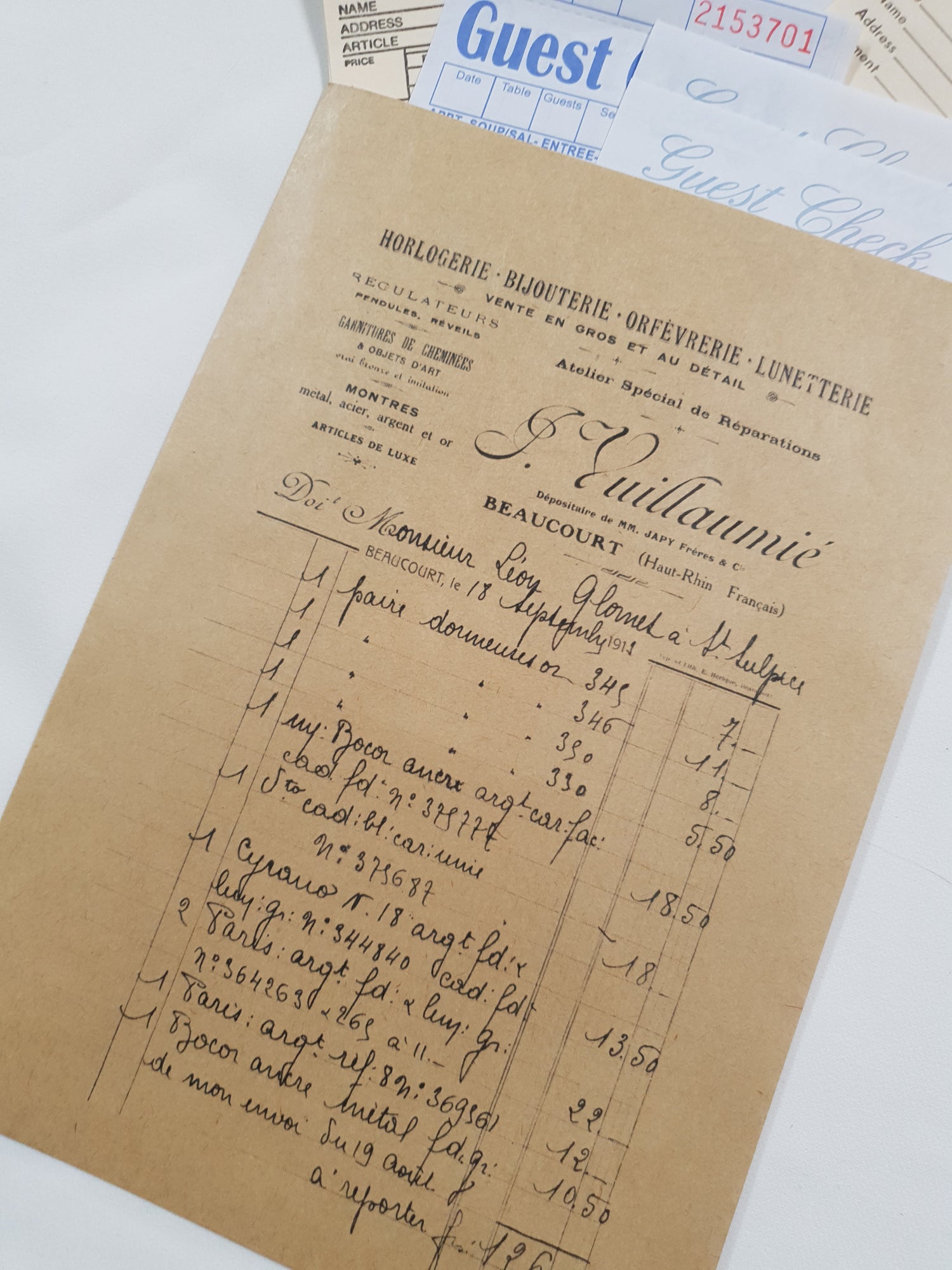 Assorted Documents Pack - LX