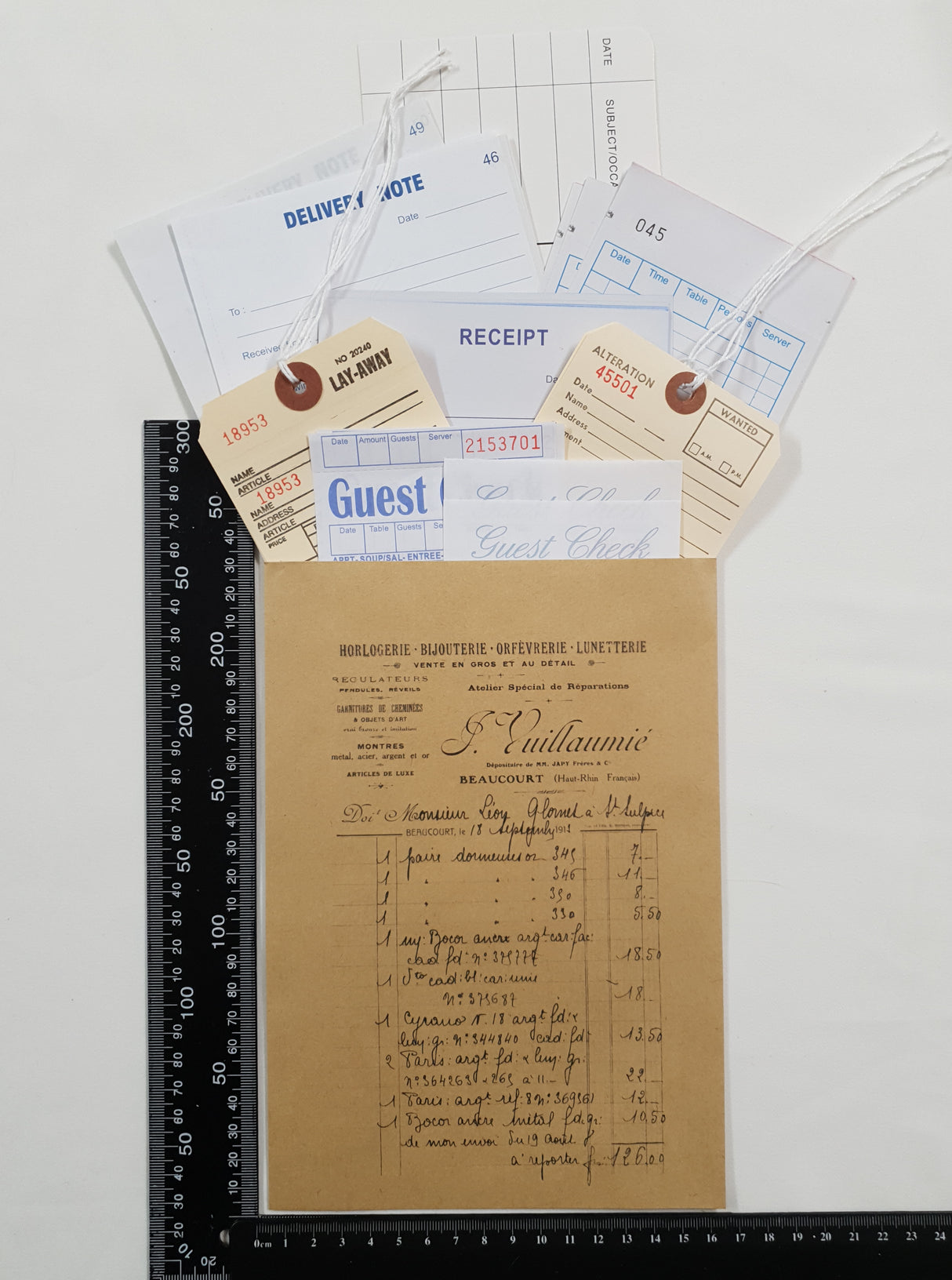 Assorted Documents Pack - LX