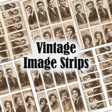 Vintage Image Strips - Set One - DI-10278 - Digital Download