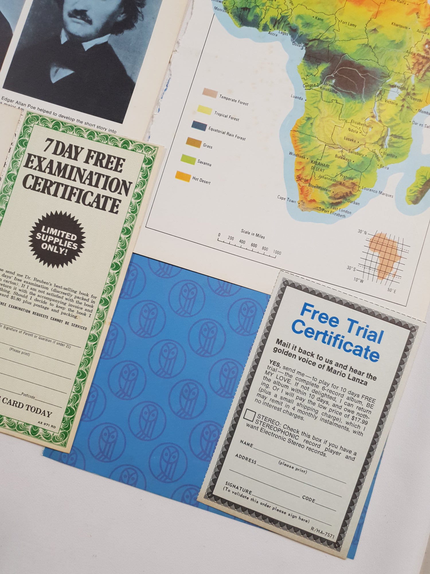 Authentic Vintage Encyclopedia Pages Pack - DE