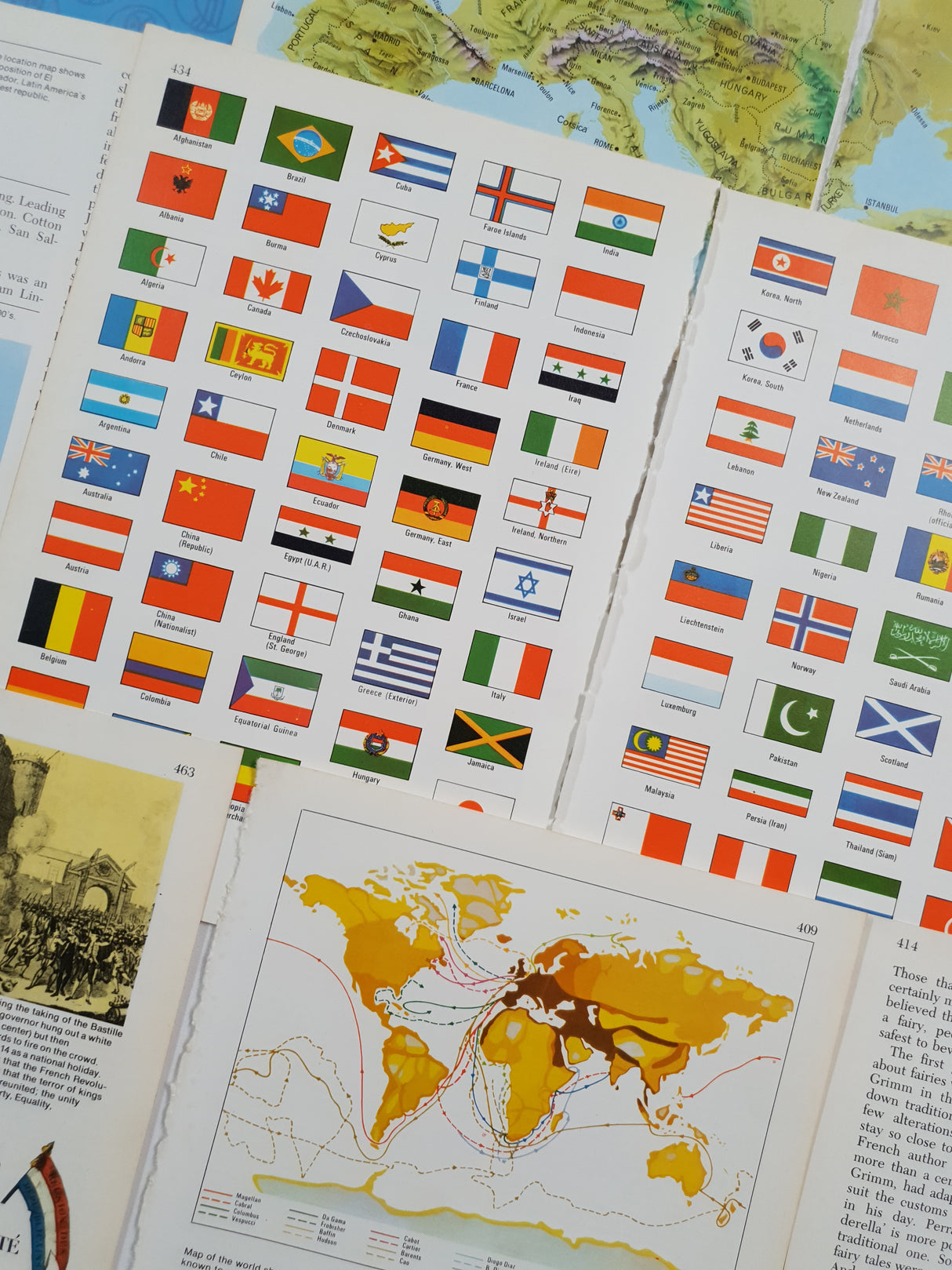 Authentic Vintage Encyclopedia Pages Pack - DK