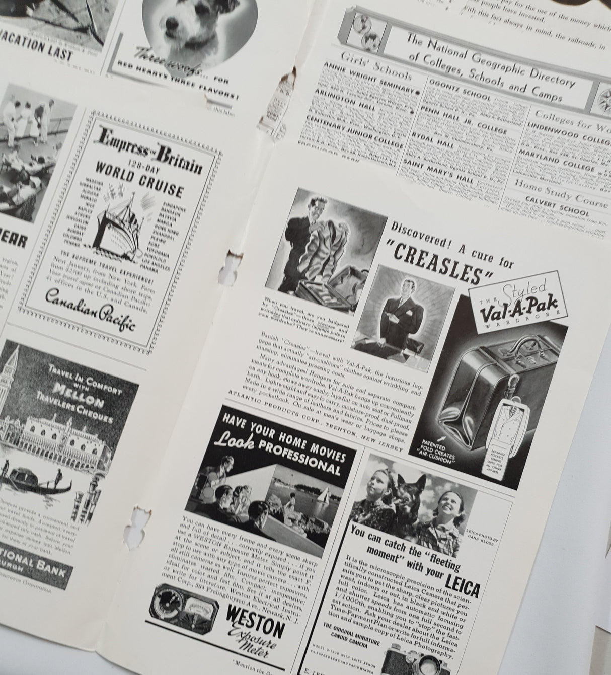 Authentic Vintage Advertisement Pages Pack - DN