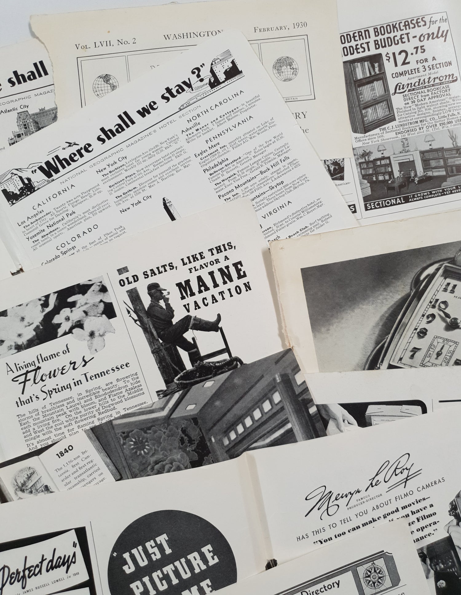 Authentic Vintage Advertisement Pages Pack - DN