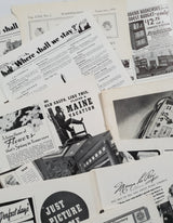 Authentic Vintage Advertisement Pages Pack - DN
