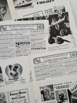 Authentic Vintage Advertisement Pages Pack - DN